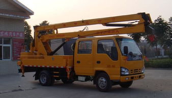 慶鈴14米高空作業車 隨車吊領域的全能高效解決方案